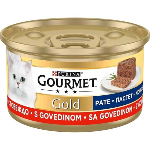 GOURMET KIYILMIŞ SIĞIR ETLİ YAŞ MAMA 85GR