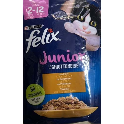 FELİX JUNIOR AGAIL GİJ CHICKEN 85GR