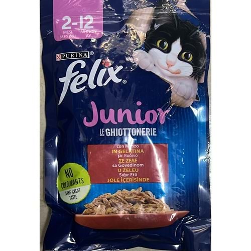 FELİX JUNIOR AGAIL GİJ BEEF 85GR