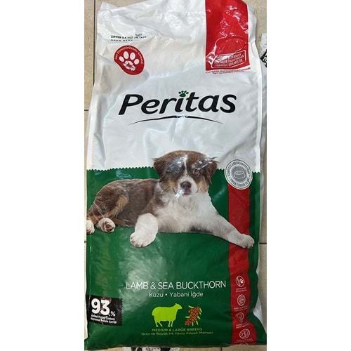 PERİTAS PUPPY MEDİUM LARGE LAMB 15KG