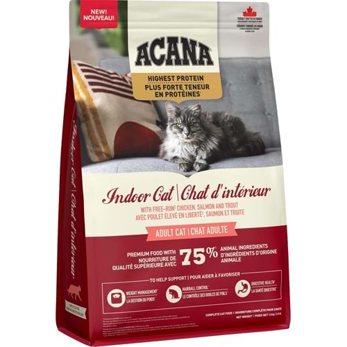 ACANA HIGHEST PROTEIN INDOOR CAT FOOD 1.8KG