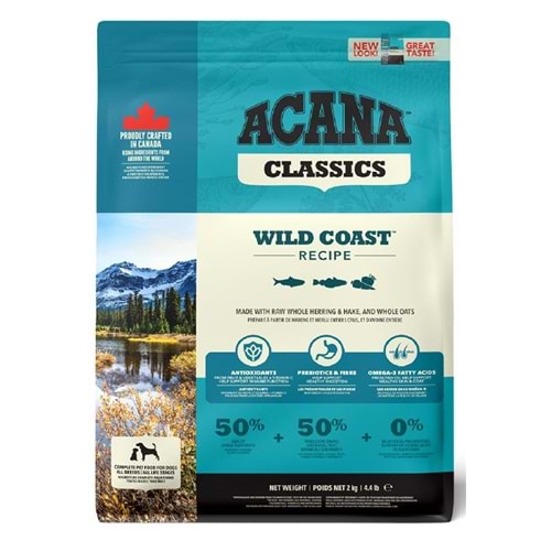 ACANA WILD COAST DOG FOOD 2KG