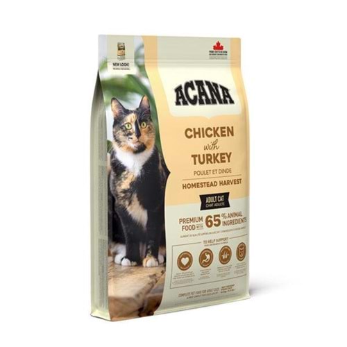 ACANA HOMESTEAD HARVEST CAT FOOD 4.5KG