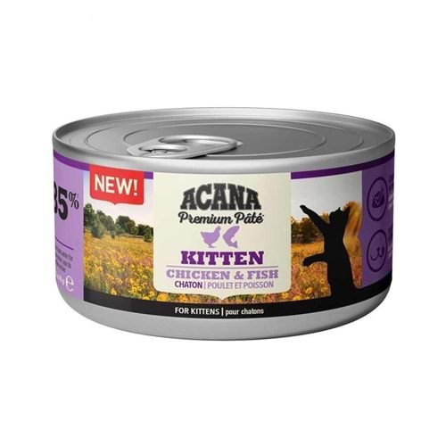 ACANA KİTTEN CHICKEN&FISH 85G