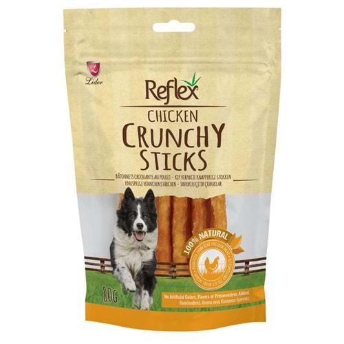 REFLEX TAVUKLU ÇITIR ÇUBUKLAR 80GR