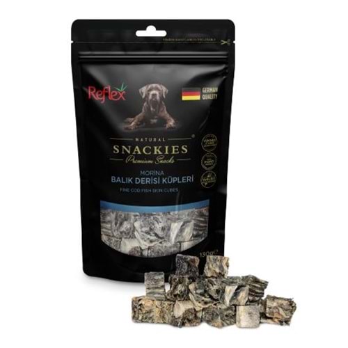 REFLEX SNACKIES BALIK DERİSİ KÜPLERİ 130G