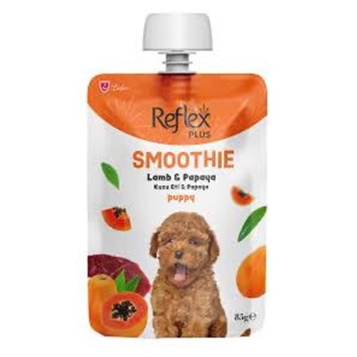 REFLEX PLUS SMOTHIES KUZU ETLİ PAPAYA PUPPY 85G