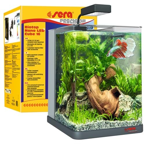 SERA BİOTOP NANO LED CUBE 16