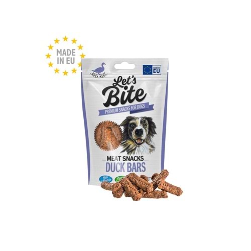 LETS BİTE MEAT SNACKS DUCK FİLLETS 80G