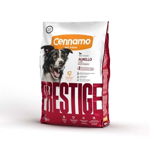 CENNAMO PRESTIGE MEDIUM ADULT LAMB 2KG