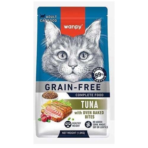 WANPY GRAİN FREE CAT TUNA 1.5KG