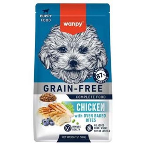 WANPY GRAİN FREE CHICKEN PUPPY 1.5KG