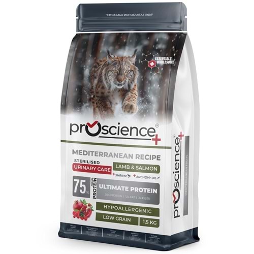 PRO SCİENCE LOW GRAIN STERLISED CAT LAMB&SALMON 1.5KG