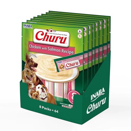 CHURU CHICKEN SALMON RECİPE 8TUBES