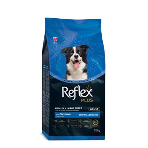 REFLEX PLUS SALMON ADULT MEDIUM&LARGE 12KG