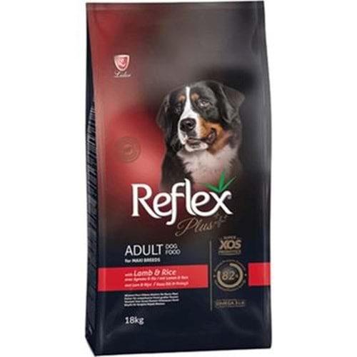 REFLEX PLUS MEDIUM&LARGE ADULT LAMB 18KG