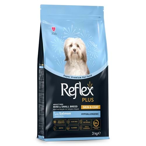 REFLEX PLUS MINI-SMALL SKIN&COAT SALMON 3KG