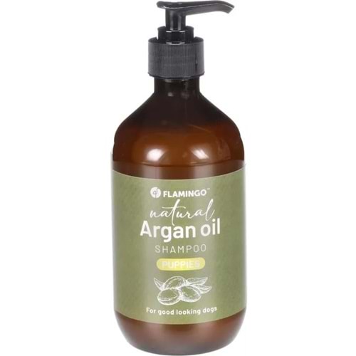 FLAMINGO ARGAN OIL PUPPIES SHAMPOO 500ML