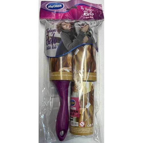 MYCLEAN TÜY TOPLAMA RULOSU YEDEKLİ 60 YAPRAK