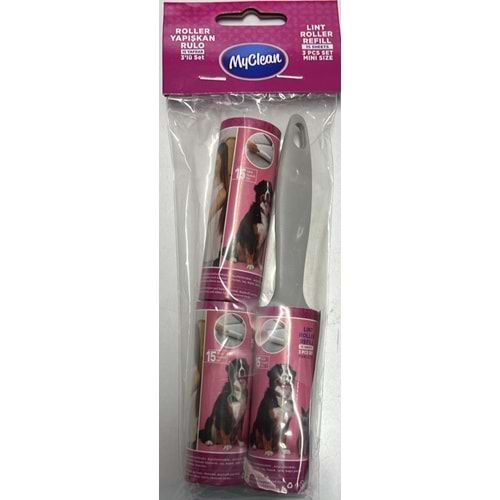MYCLEAN TÜY TOPLAMA RULOSU MİNİ 15YAPRAK