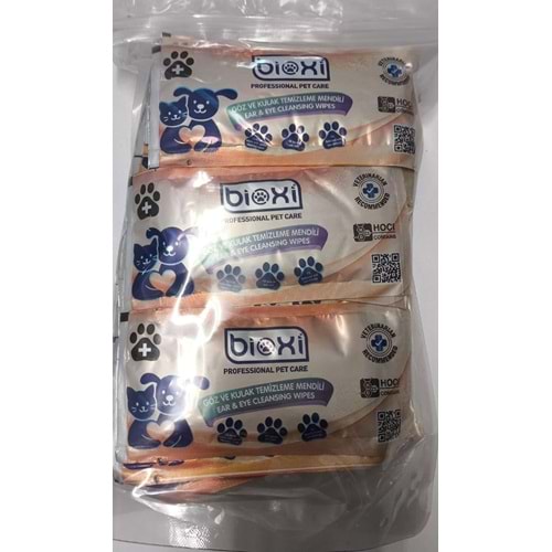 BİOXİ ANİMAL HEALTH ÇOK AMAÇLI 30LU ISLAK MENDİL