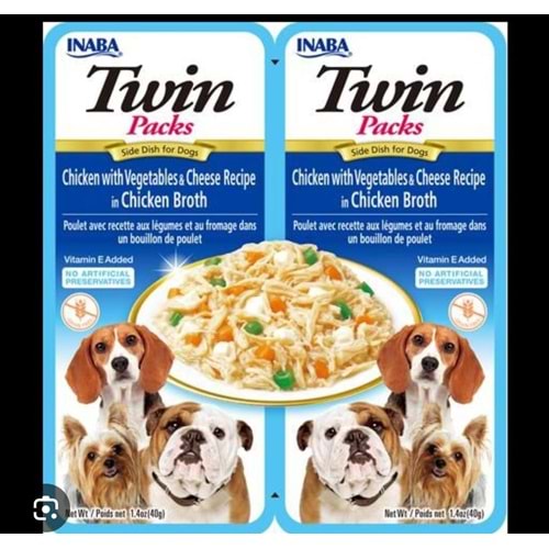 CHURU TWİN PACKS DOG 2PC CHEESE CHICKEN