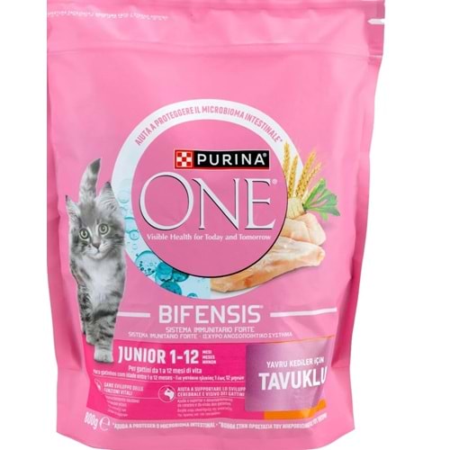 PURINA ONE JUNIOR CAT CHICKEN 800GR