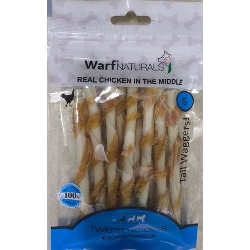 WARF TAVUKLU BURGU KEMİK 12CM 10LU 90G