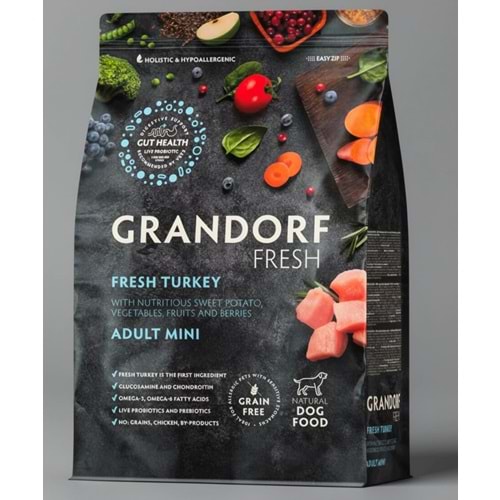 GRANDORF FRESH TURKEY ADULT MINI 1KG