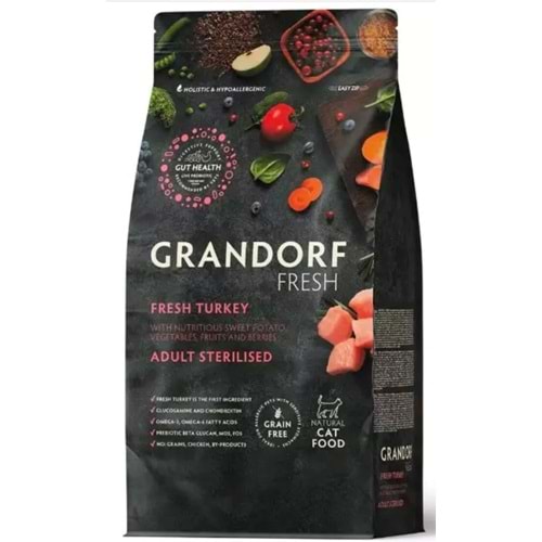 GRANDORF FRESH TURKEY ADULT STERILIED 2 KG