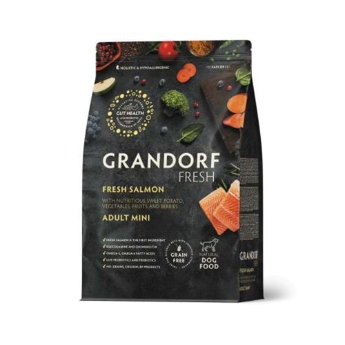 GRANDORF FRESH ADULT MINI FRESH SALMON 3KG