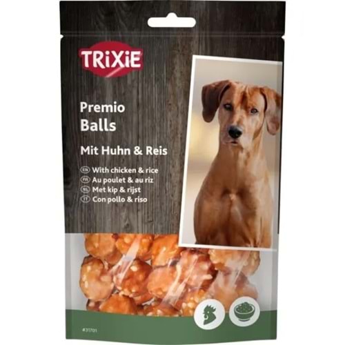 TRIXIE BALLS WİTH CHİCKEN RİCE 80G