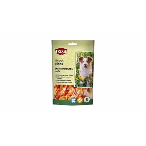 TRIXIE BITES WİTH CHICKEN&APPLE 100G