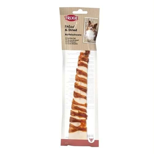 TRIXIE BUFFALO TAİL WRAPPED İN BUFFALO MEAT 28-30CM