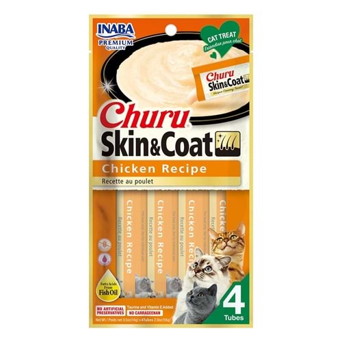 CHURU CAT SKIN-COAT CHICKEN