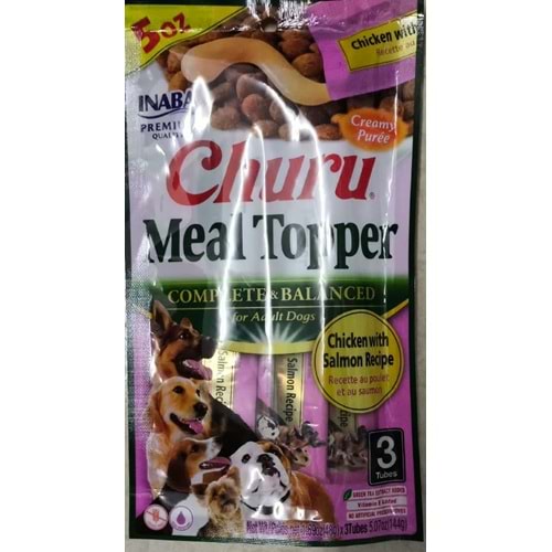 CHURU MEAL TOPPER DOG 3 PACK CHICKEN SALMON