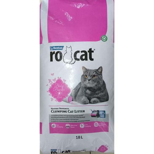 RO CAT CAT LITTER 18LT BABY POWDER