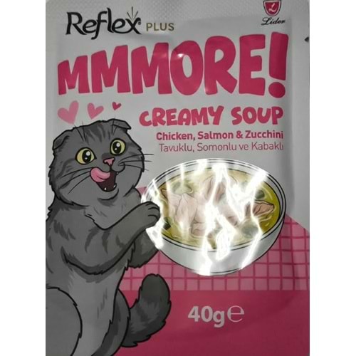 REFLEX PLUS GUSTO SOAP CHICKEN SALMON ZUCCHİNİ 40GR