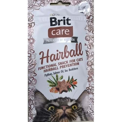 BRIT CARE SNACK HAIRBALL 50G