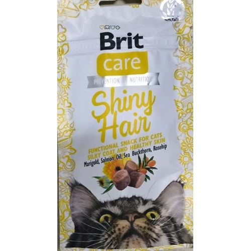 BRIT CARE CAT SHINY HAİR 50G