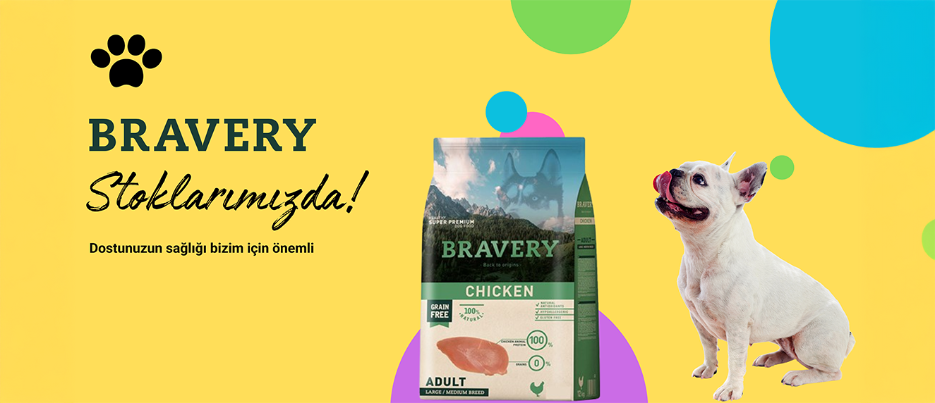 Kıbrıs Köpek Maması - Bravery Mamaları