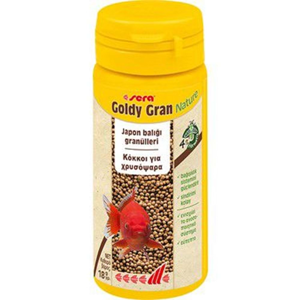 SERA GOLDY GRAN BALIK YEMİ 50ML