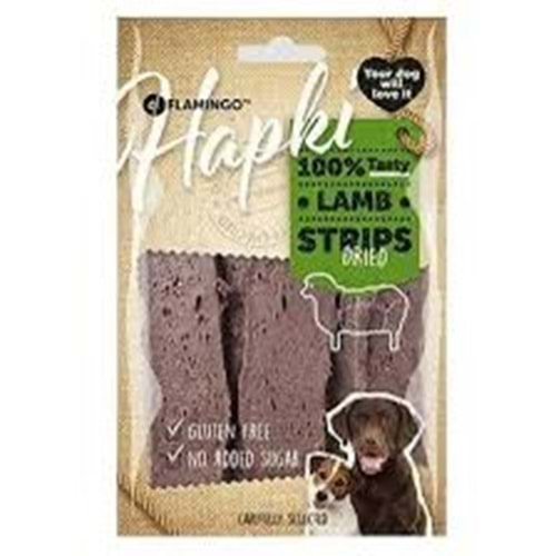 FLAMINGO STRIPS DRIED LAMB ÖDÜL 85G