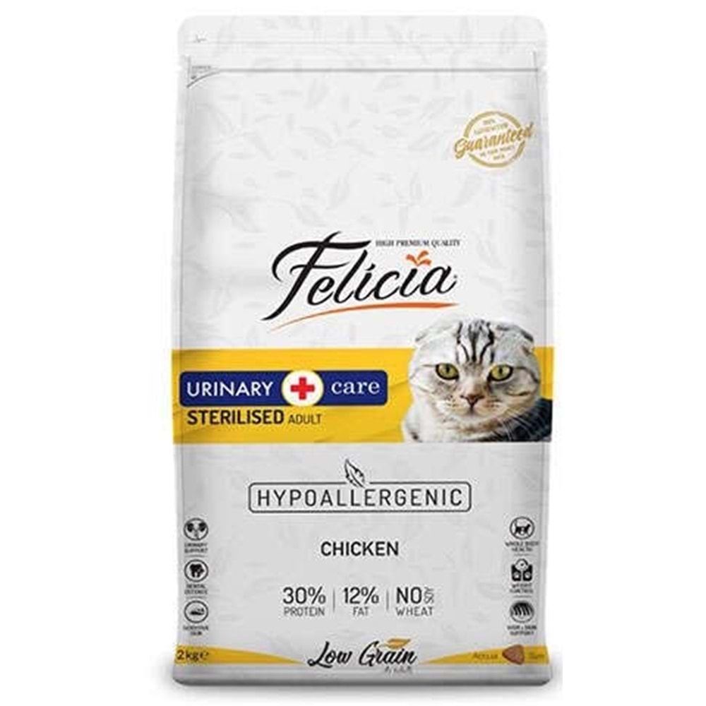 FELİCİA STERLİSED URINARY CHİCKEN 2KG