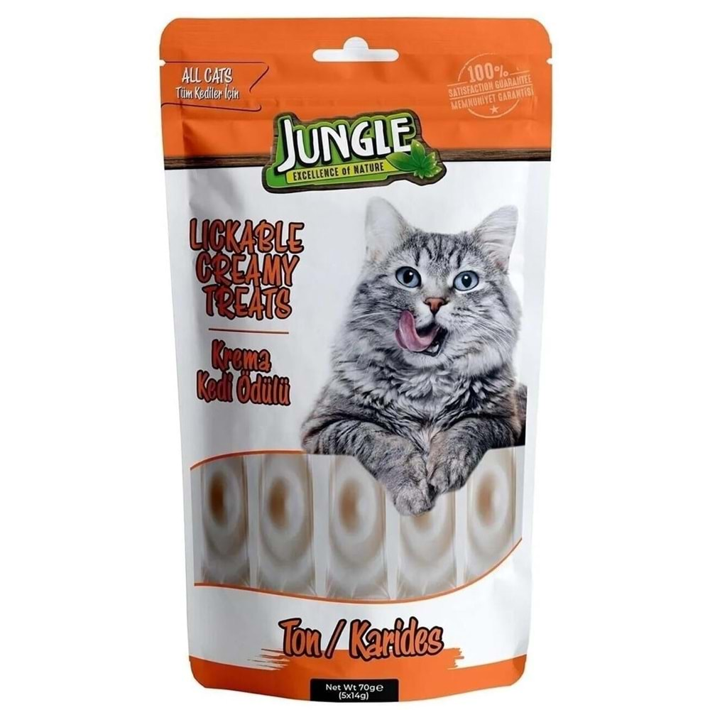 JUNGLE LICKABLE CREAMY TREATS KARİDES