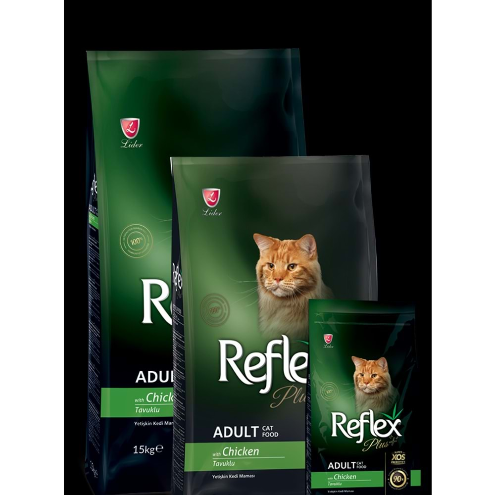 REFLEX PLUS ADULT CAT CHICKEN 15KG