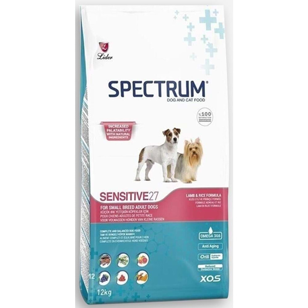 SPECTRUM SENSİTİVE27 M&S 12KG