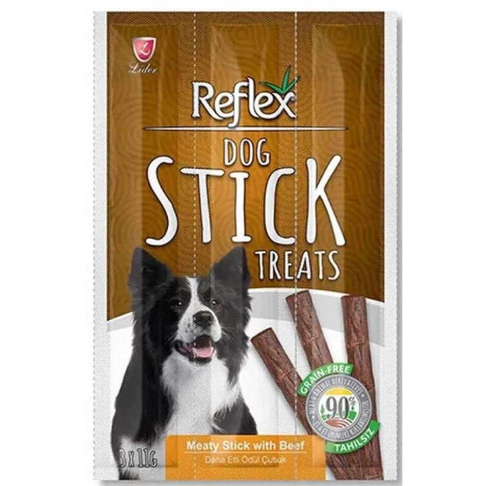 REFLEX STICK TREATS BEEF ÖDÜL 33G