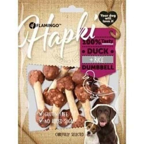 FLAMINGO HAPKİ DUCK&RİCE DUMBELL 150G