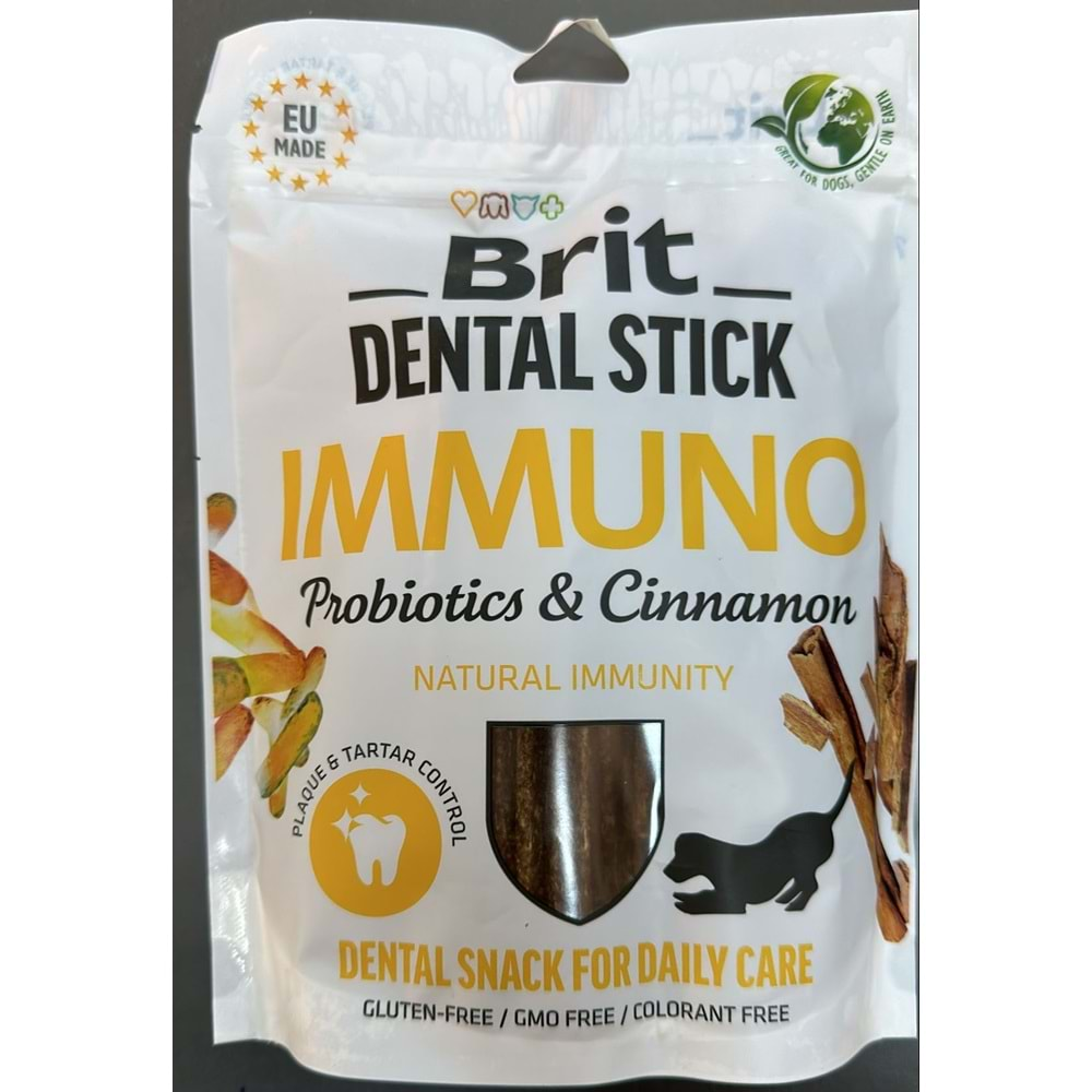 BRIT DENTAL STICK IMMUNO 7PCS